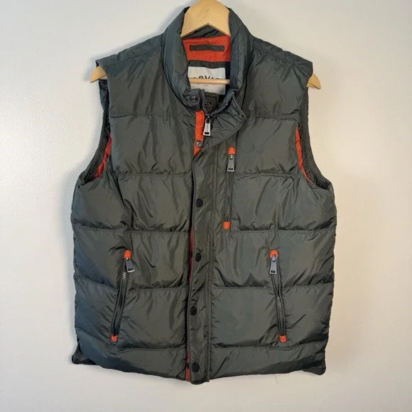 Orvis Essex Duck Down Puffer Vest Men's Medium Green Outdoor Winter Classic - Picture 1 of 13